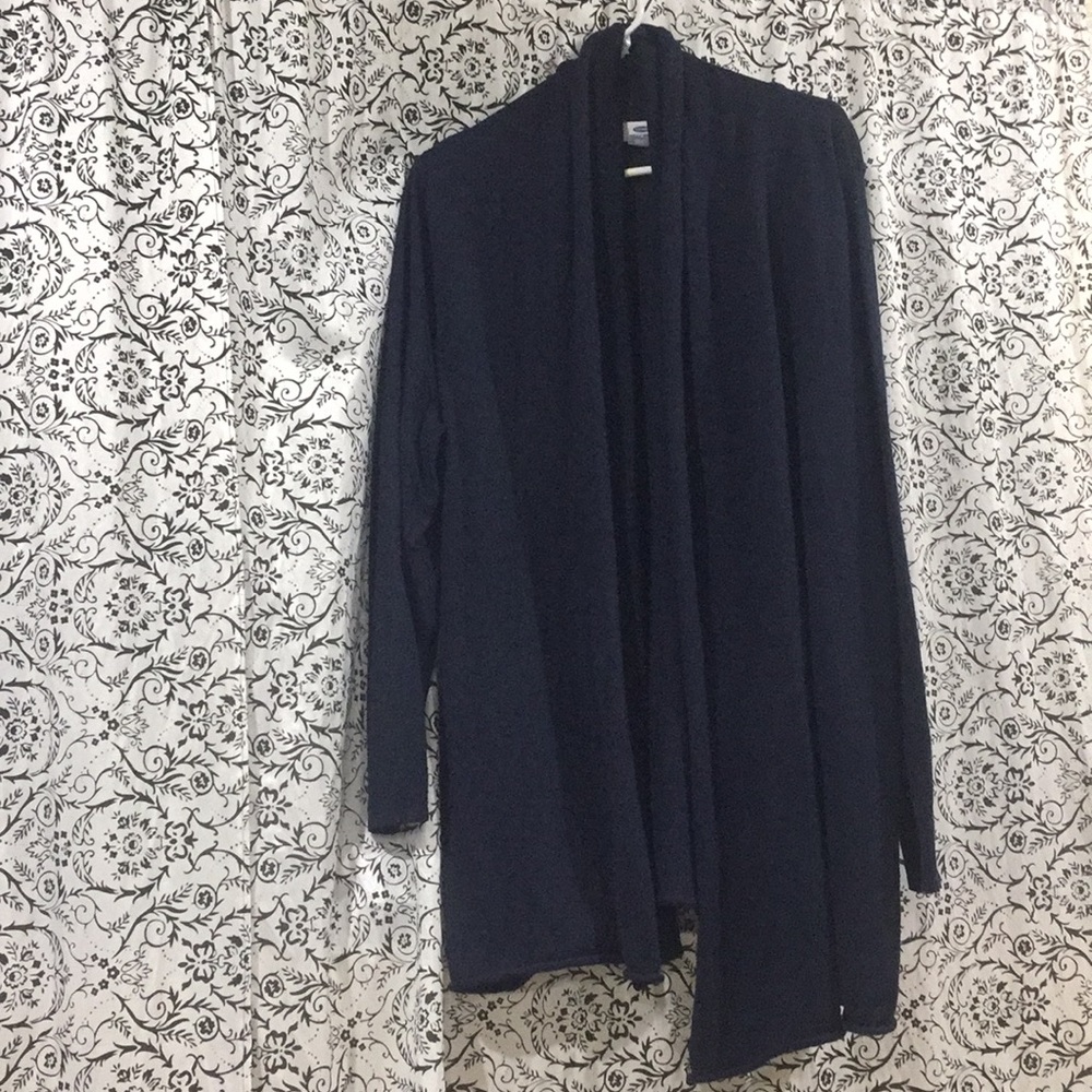 Navy blue cardigan